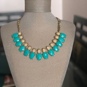 💖Aqua and Nude Necklace